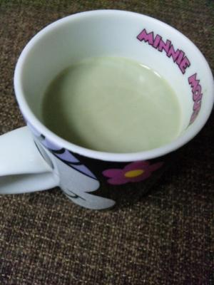 抹茶豆乳☆ハチミツ入り☆