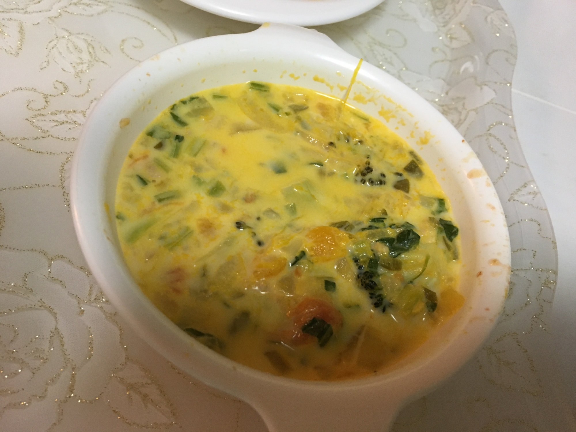 カボチャのスープ