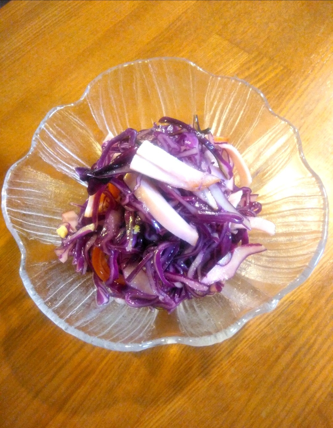 ★ハムと紫キャベツのマリネ風サラダ★