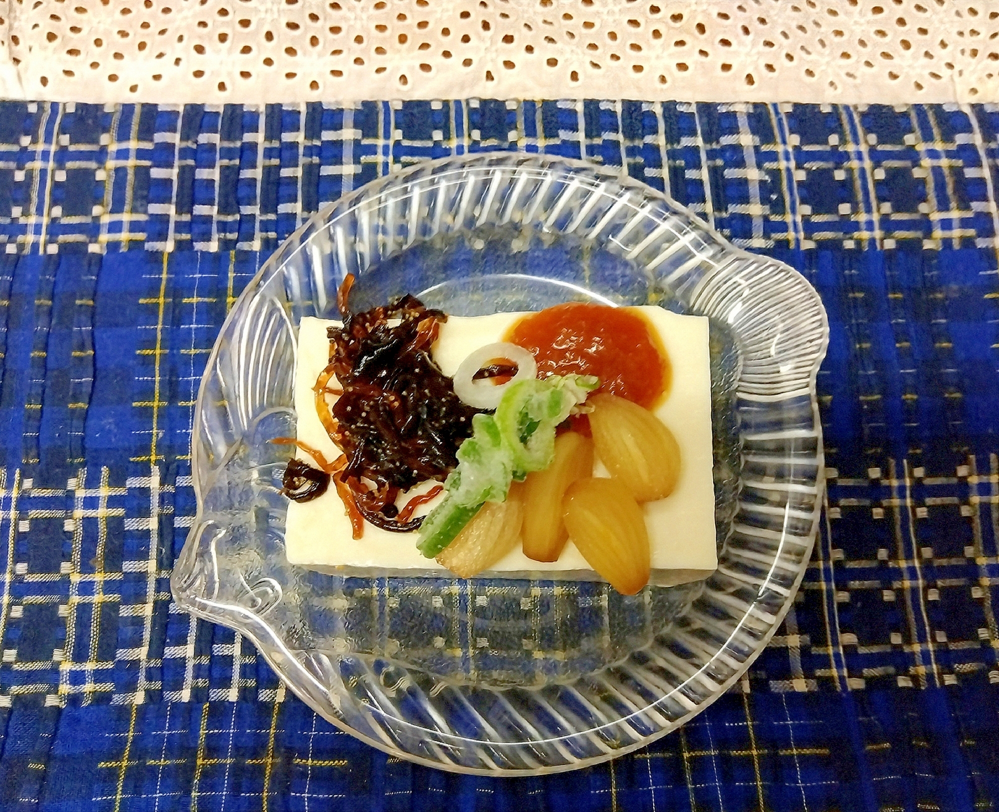 佃煮冷奴