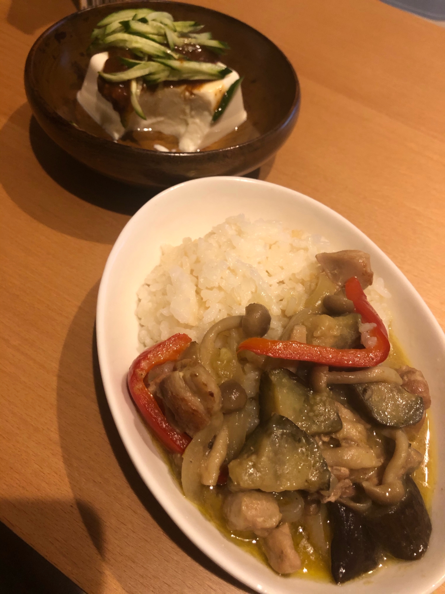 野菜たくさん！グリーンカレー