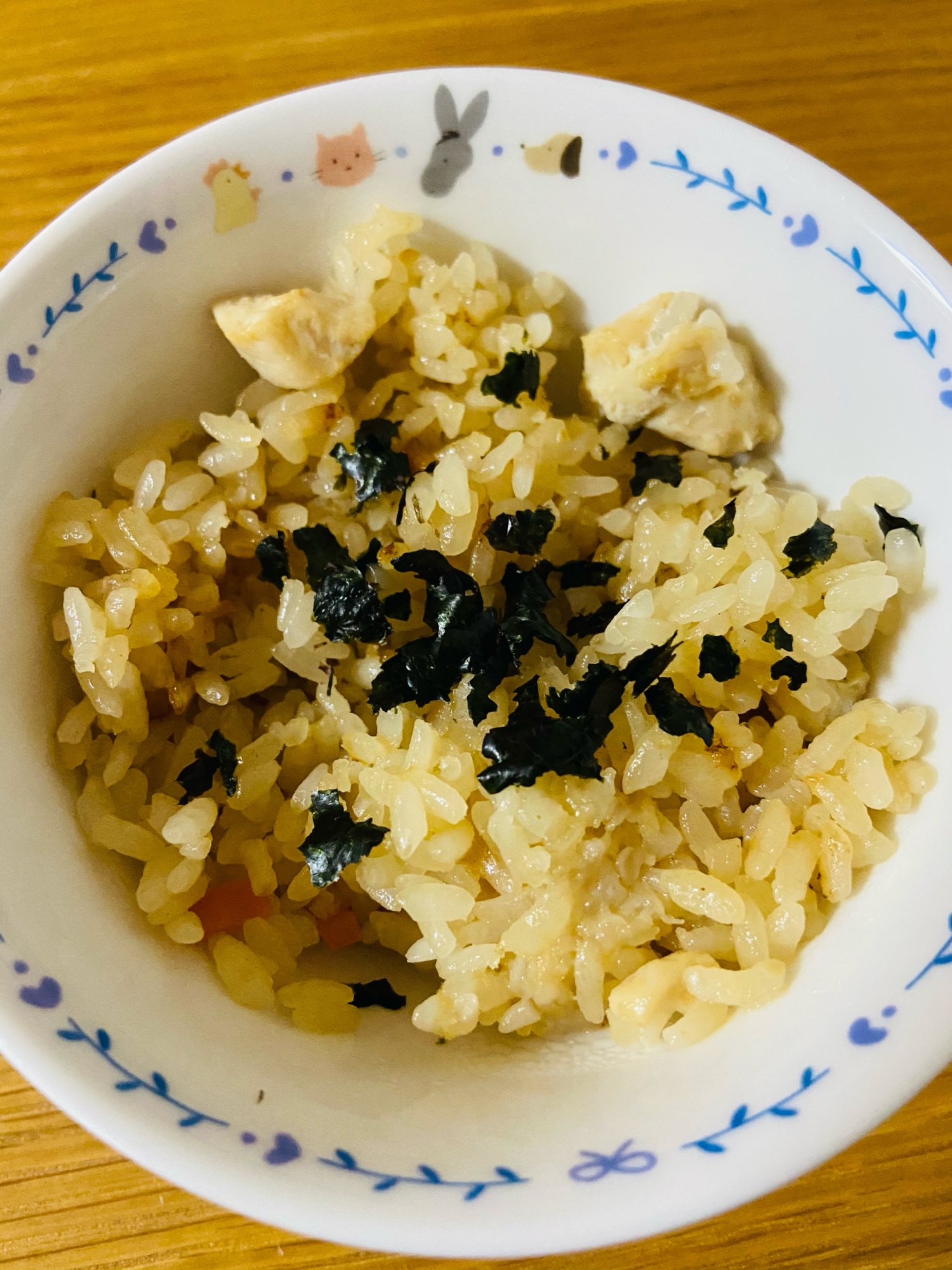 揚げ玉入り♪天かす炊き込みご飯