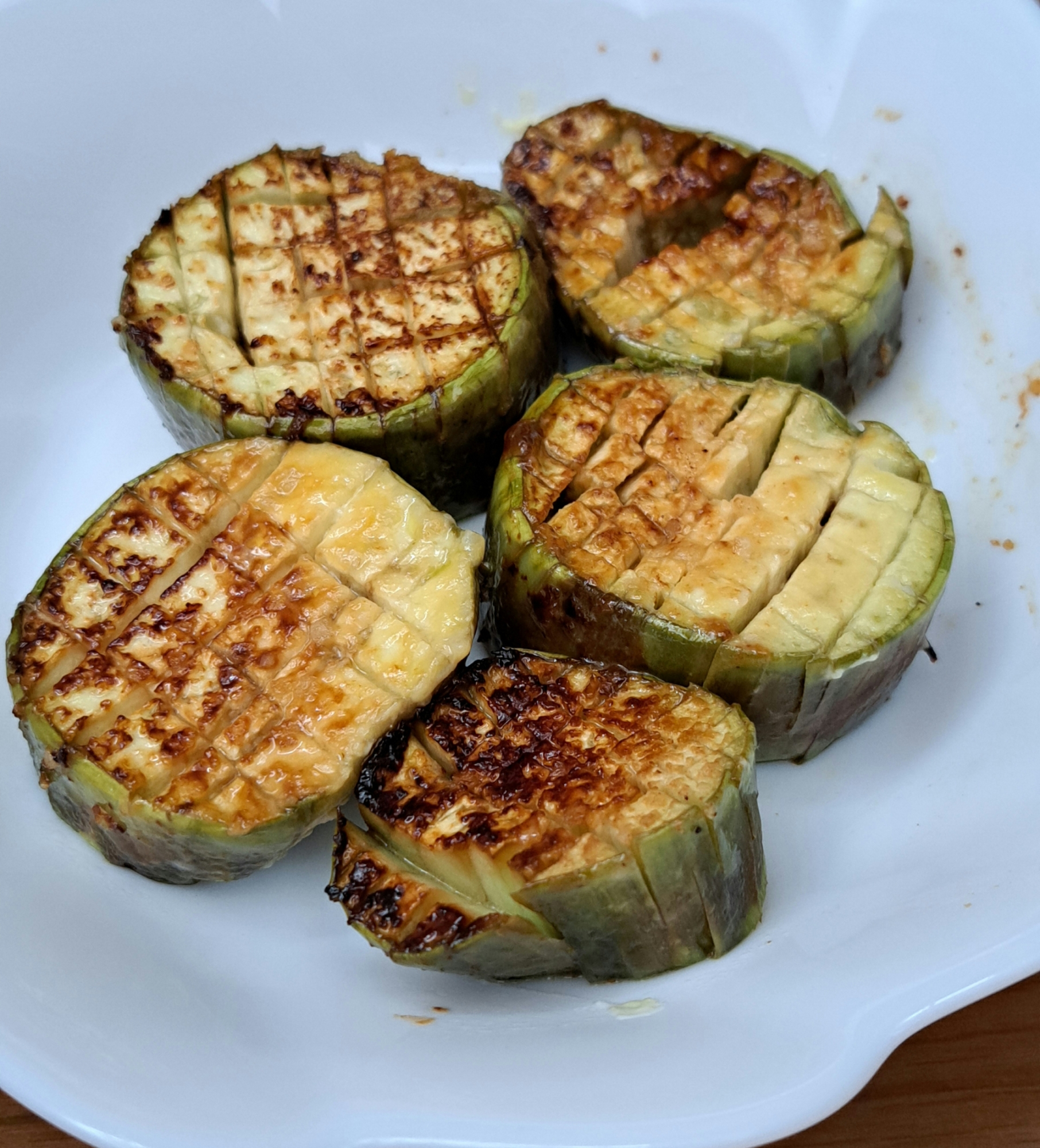 白ナスのマヨネーズ焼き