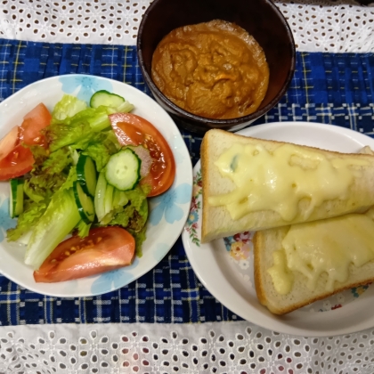 簡単♫カレーサラダセット
