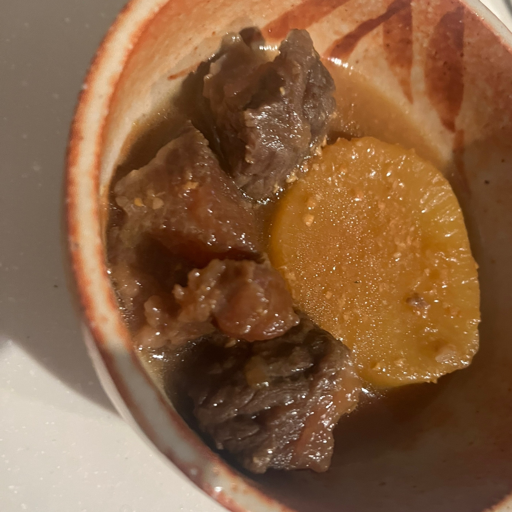 電気圧力鍋で!牛すじ煮込み