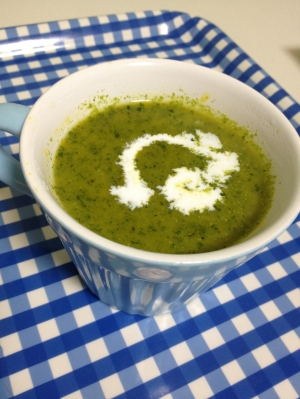 栄養たっぷり☆カボチャと小松菜のスープ