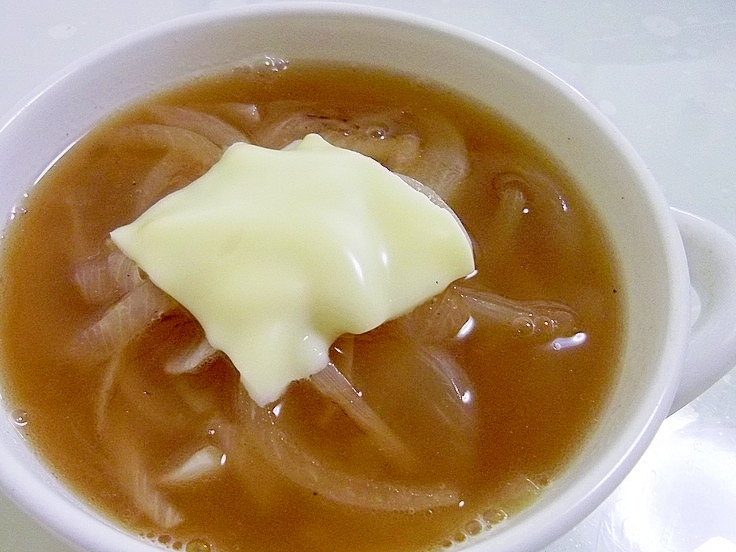 ツナオイルdeオニオングラタン風スープ