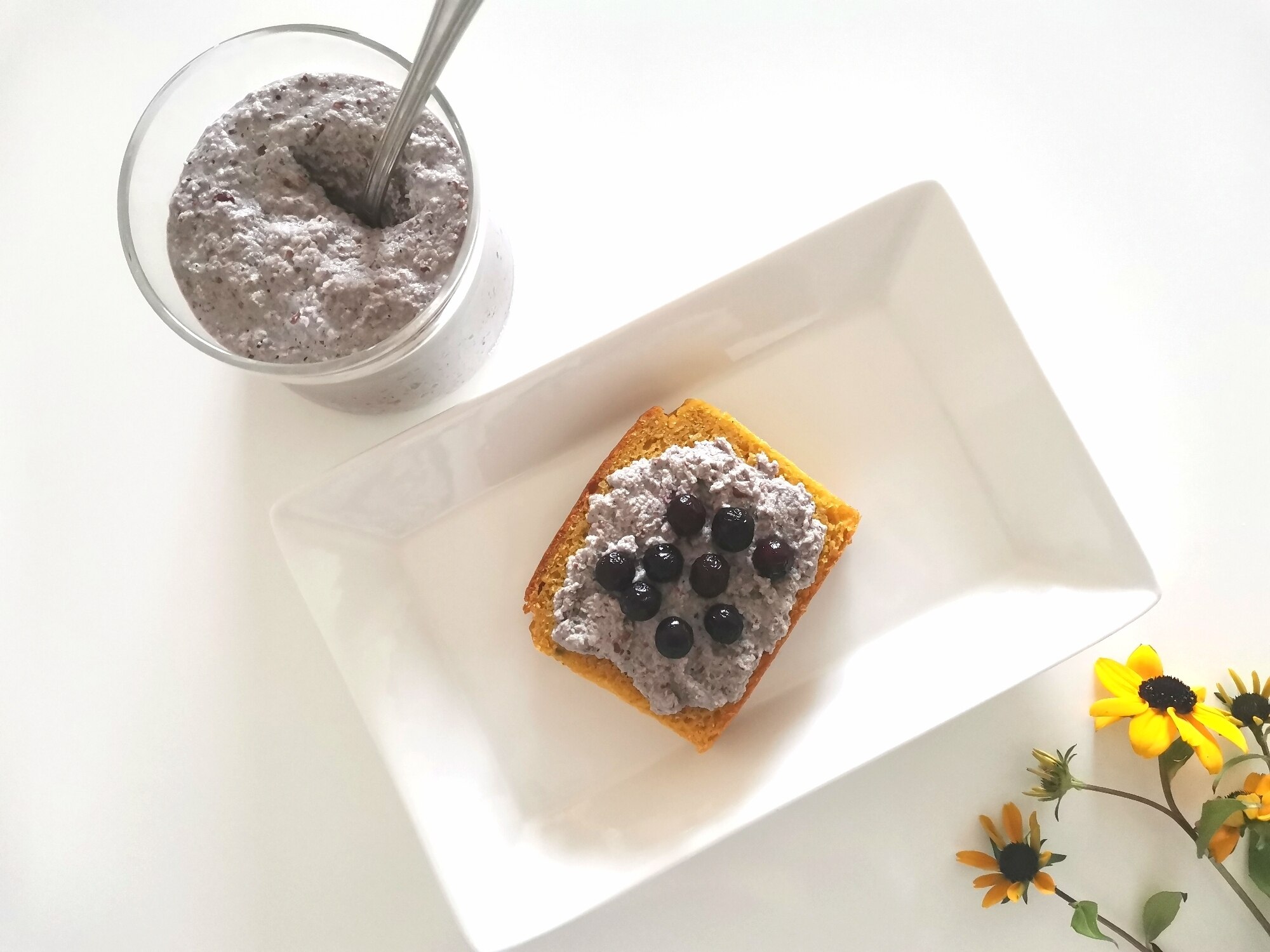 NO砂糖!5分で作れるブルーベリーアーモンドバター レシピ・作り方 by angelheart88jp｜楽天レシピ