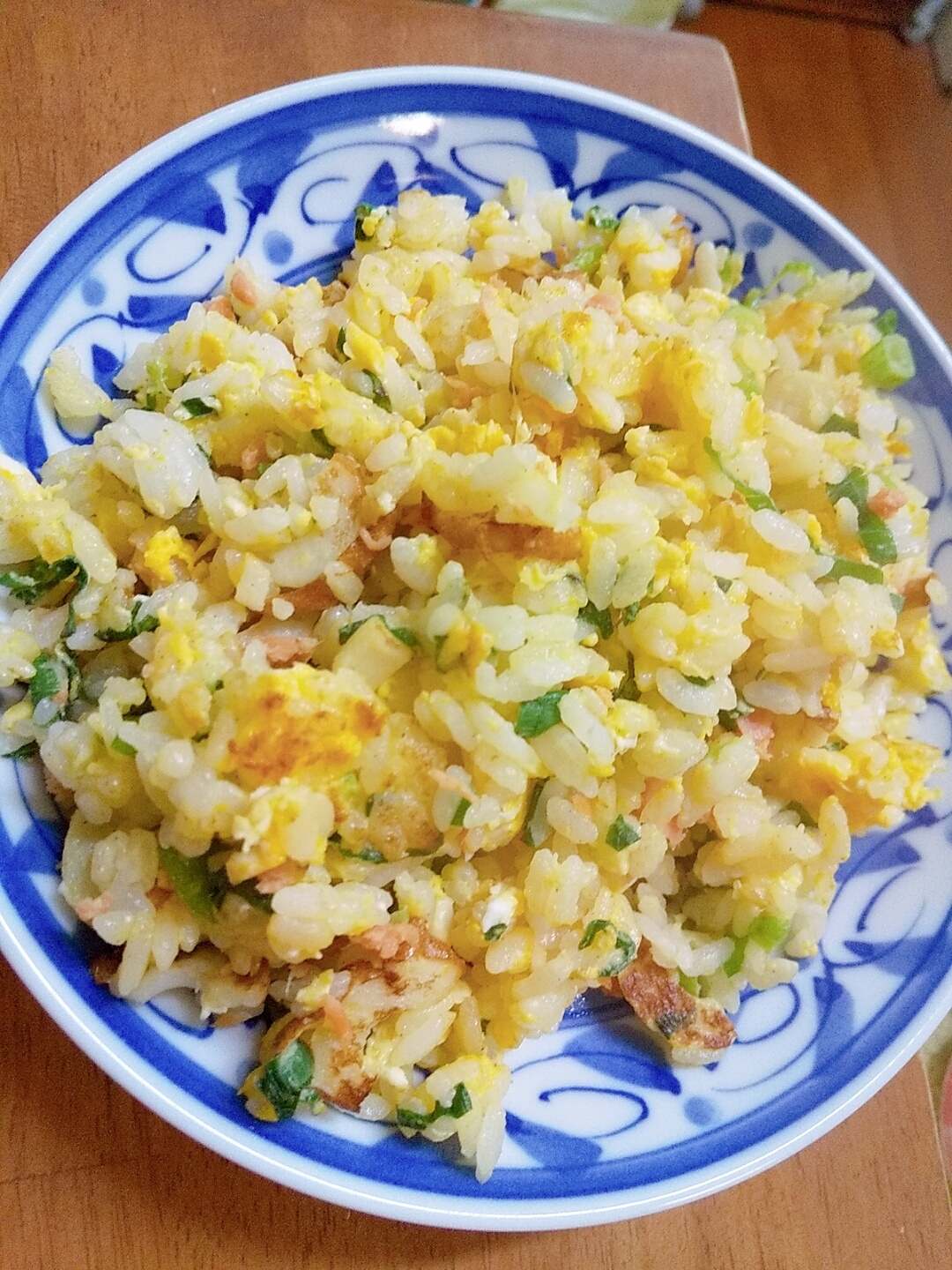 鮭と玉子の和風炒飯