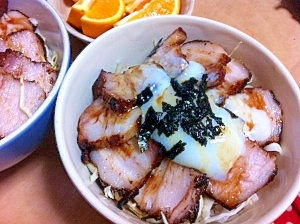 お店の味！ジューシー焼き豚丼