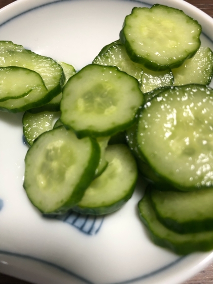 幼児食〜きゅうりのマリネ〜