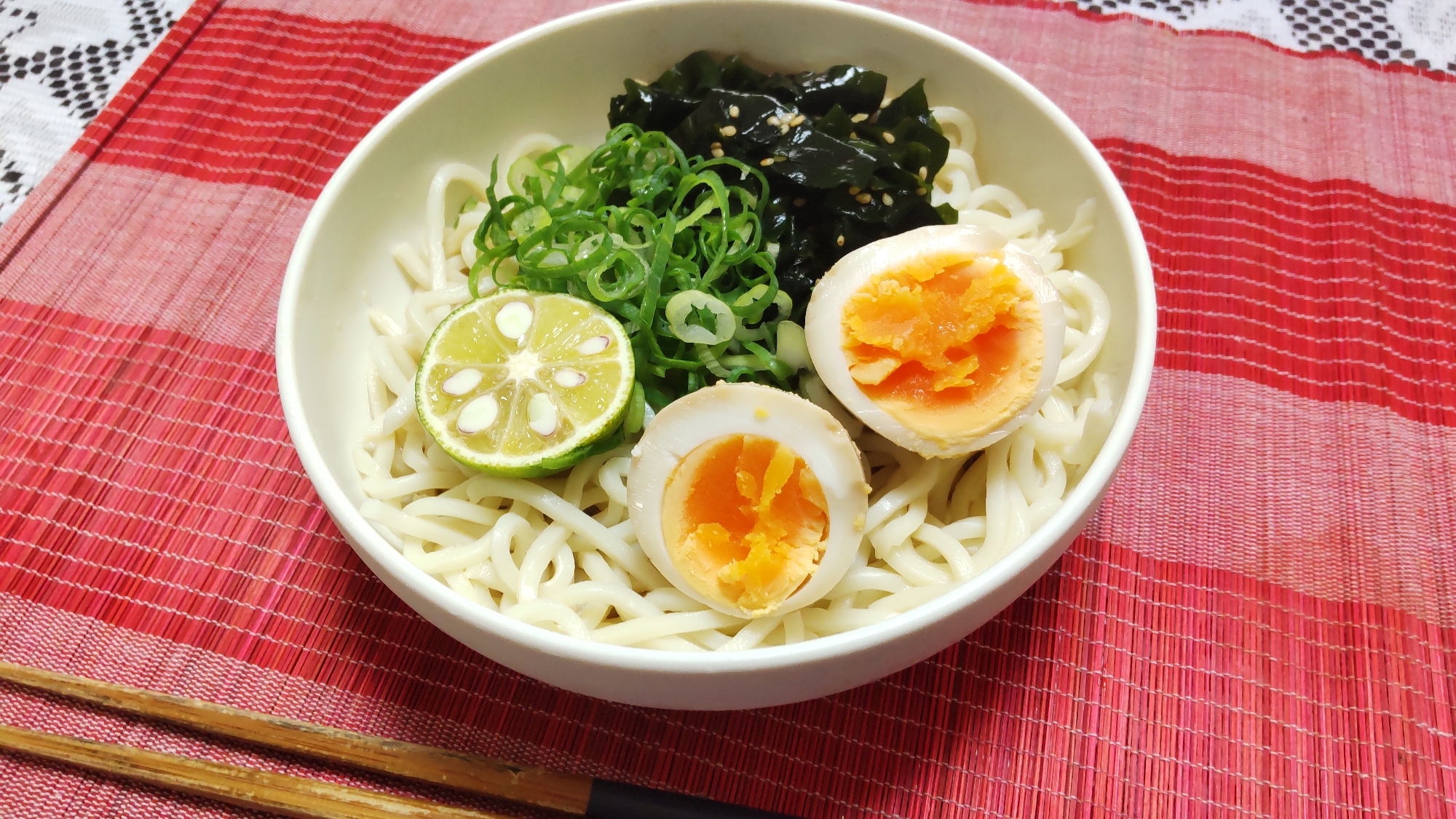 すだち香る～さっぱり冷やしぶっかけうどん