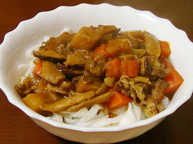 カレーライス麺❤