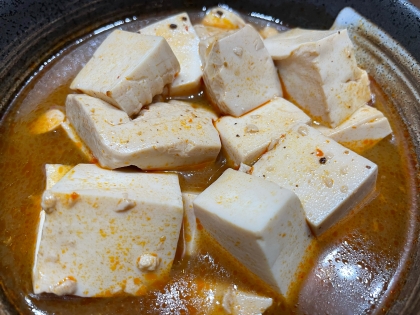 パパッと作れる麻婆豆腐