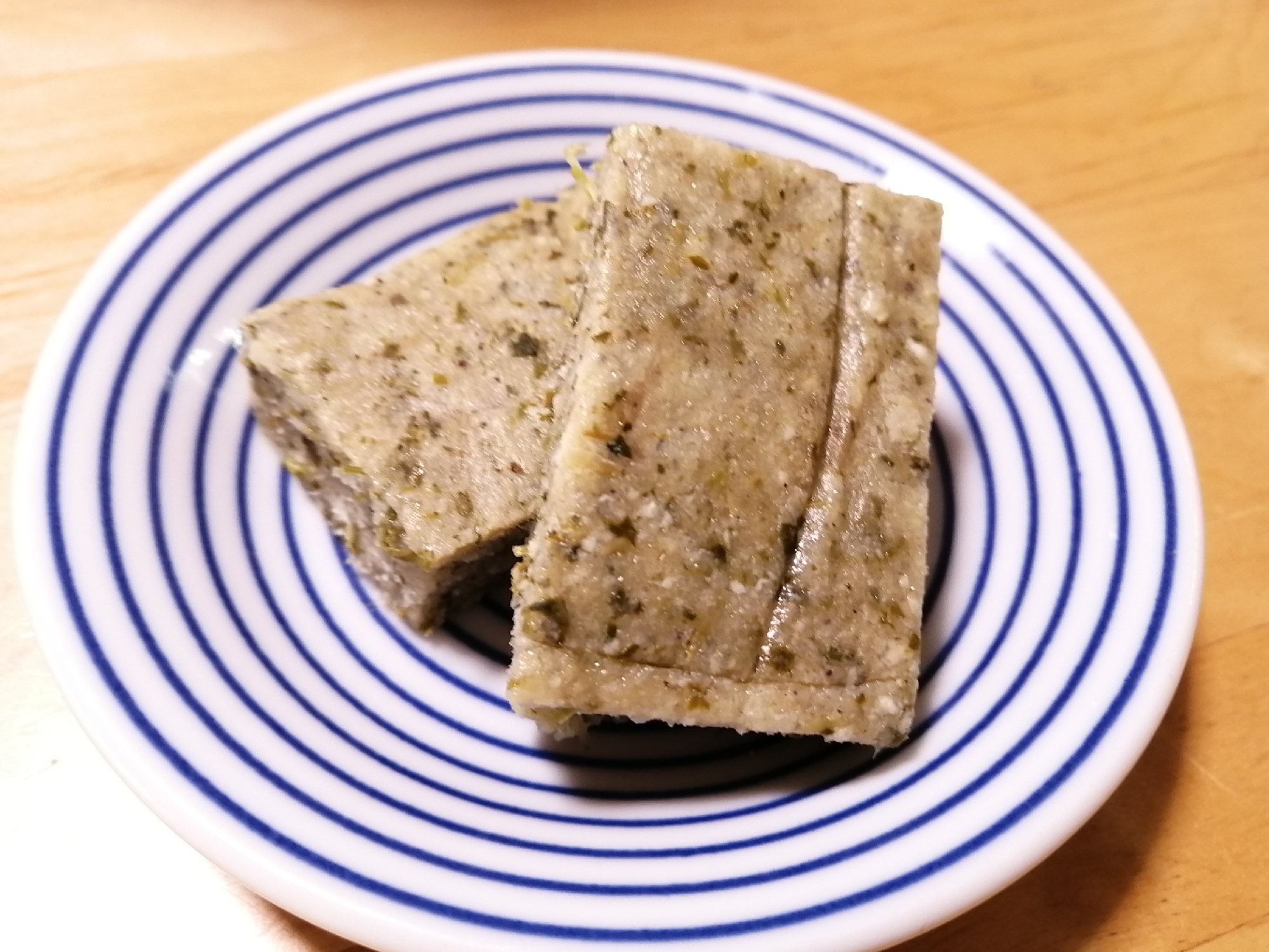 【ローカロリー】茶葉でういろう風もち【サイリウム】