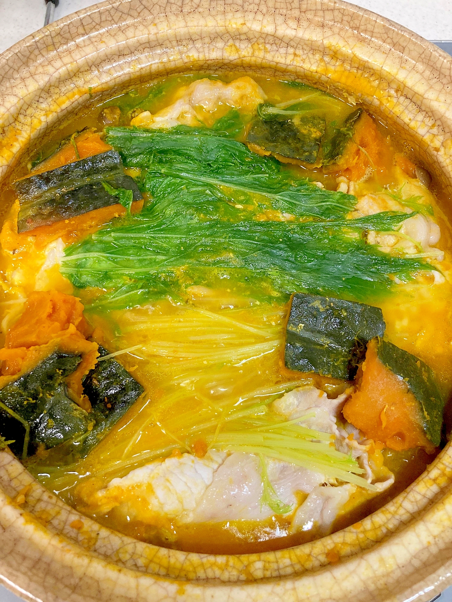 ハロウィン 豚肉とかぼちゃのハリハリ鍋 レシピ 作り方 By あんこま ん 楽天レシピ ハロウィン 豚肉とかぼちゃのハリハリ鍋 レシピ 作り方 By あんこま ん 楽天レシピ