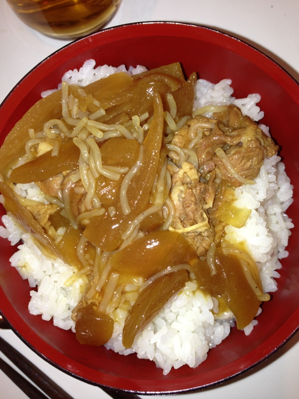 我が家の牛丼