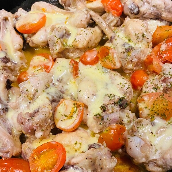 手羽元とミニトマトのチーズ焼き レシピ 作り方 By Kimuキッチン O 楽天レシピ 手羽元とミニトマトのチーズ焼き レシピ 作り方 By Kimuキッチン O 楽天レシピ