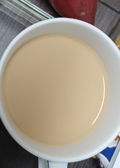 スキムミルクでカフェオレ