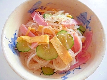 カンタン酢で簡単　❤　春雨サラダ