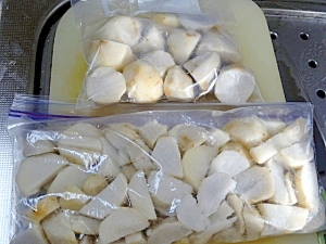 里芋の下ごしらえと保存 レシピ 作り方 By Cabon 楽天レシピ