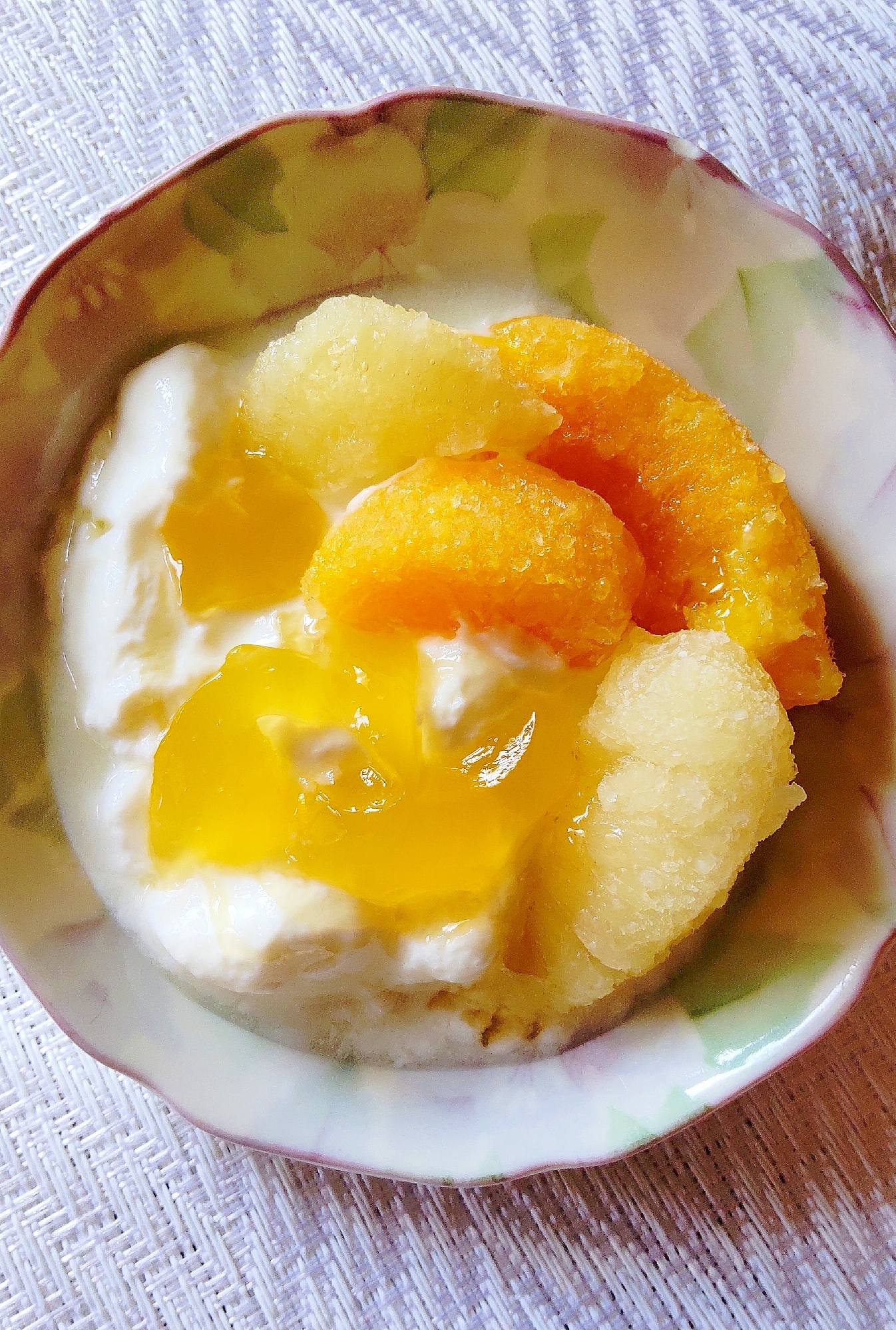 1. 朝食にぴったり。ヨーグルトと混ぜて