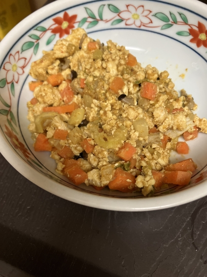 キーマカレー　レンジで