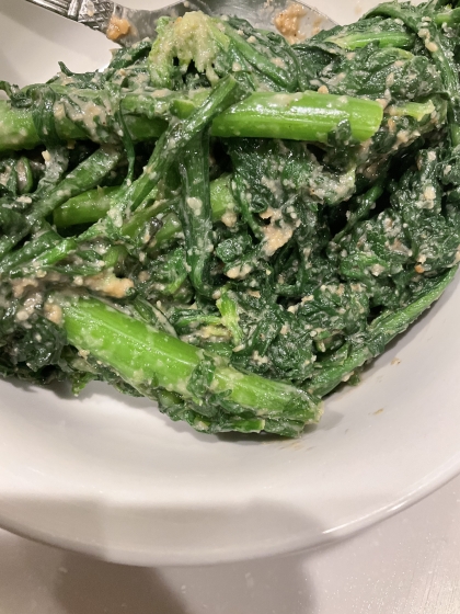 春菊の胡麻マヨネーズ