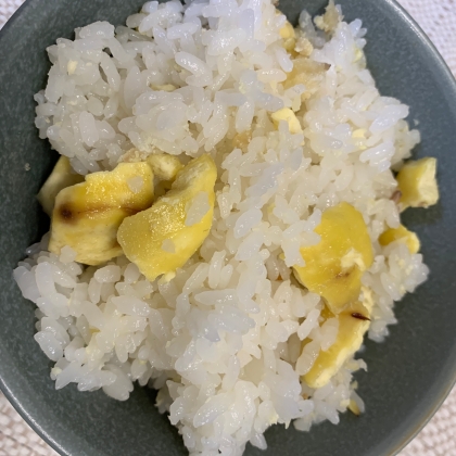 冷凍栗を使って・・・栗ご飯♪