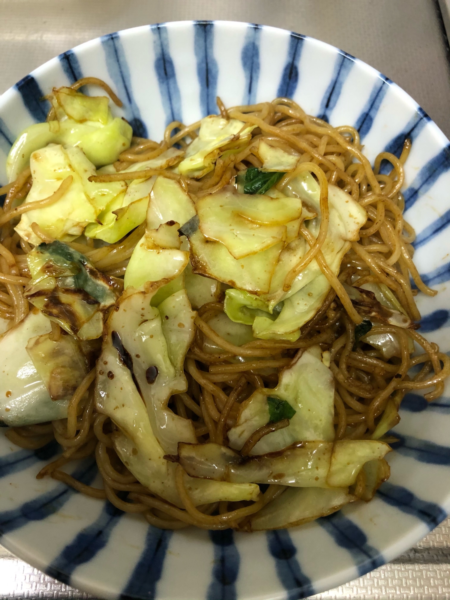 大葉が香る焼きそば