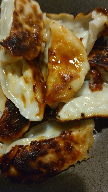 ニンニク無しの手作り焼き餃子。