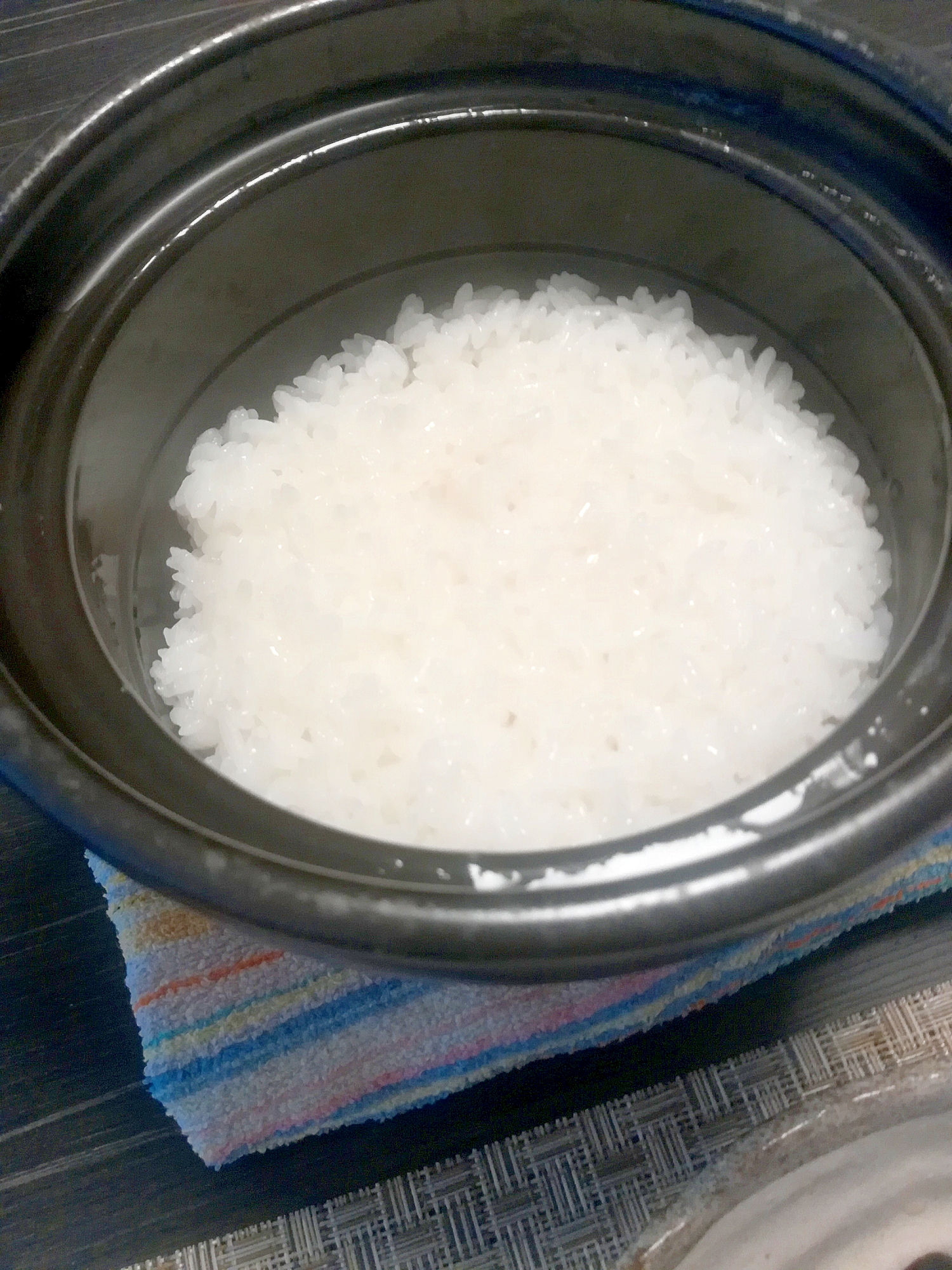 いろはすで炊く雪若丸1 5合土鍋ごはん レシピ 作り方 By オレンジカワサキ 楽天レシピ