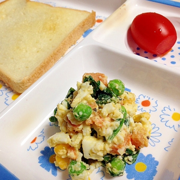 2歳娘の卵サラダ 朝食用 レシピ 作り方 By イケッピ 楽天レシピ 2歳娘の卵サラダ 朝食用 レシピ 作り方 By イケッピ 楽天レシピ