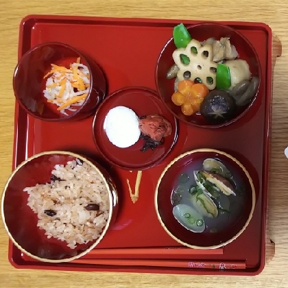 お食い初めにつくりました。
箸休めにちょうどよく美味しかったです(^^)