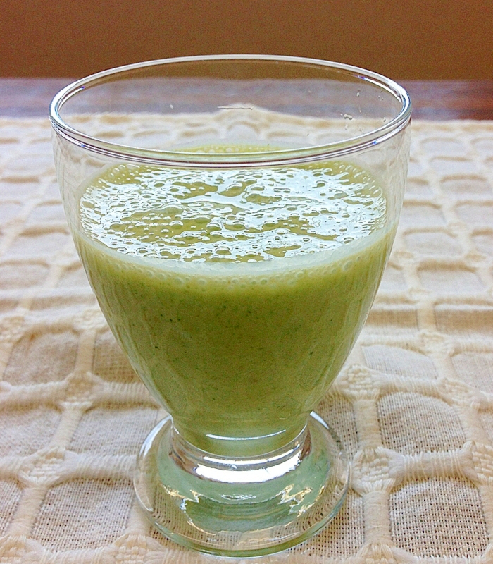バナナとほうれん草のデトックススムージー レシピ 作り方 By ゆず茶55 楽天レシピ