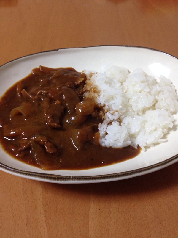 デミカレーライス♪