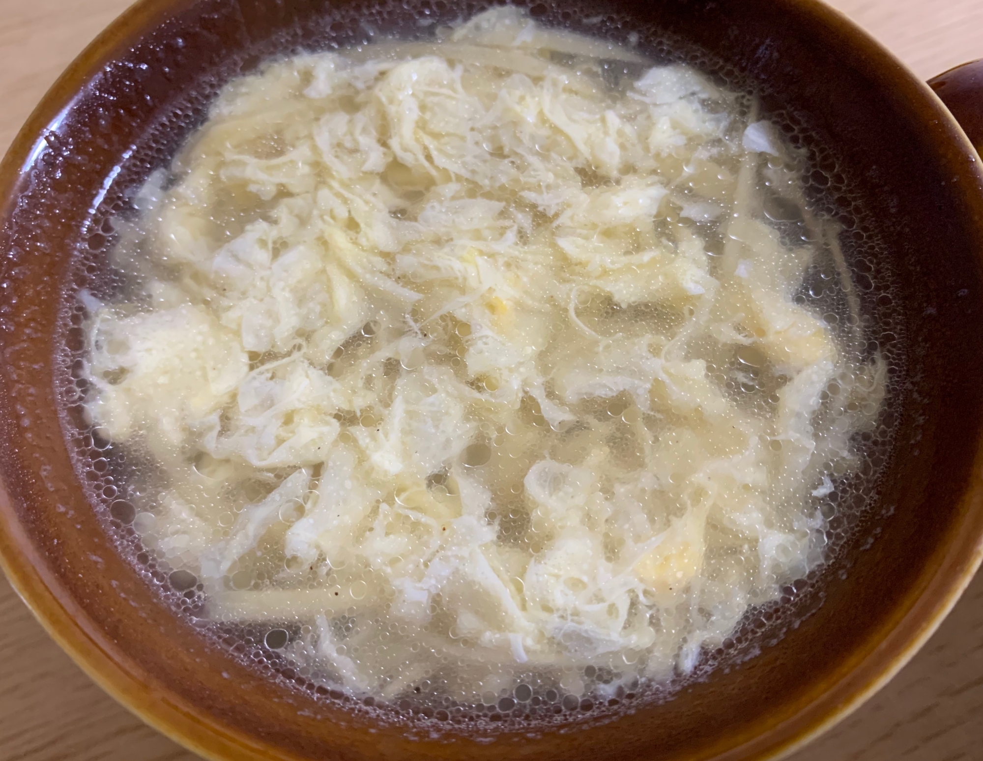 千切り生姜で体ポカポカ　中華たまごスープ