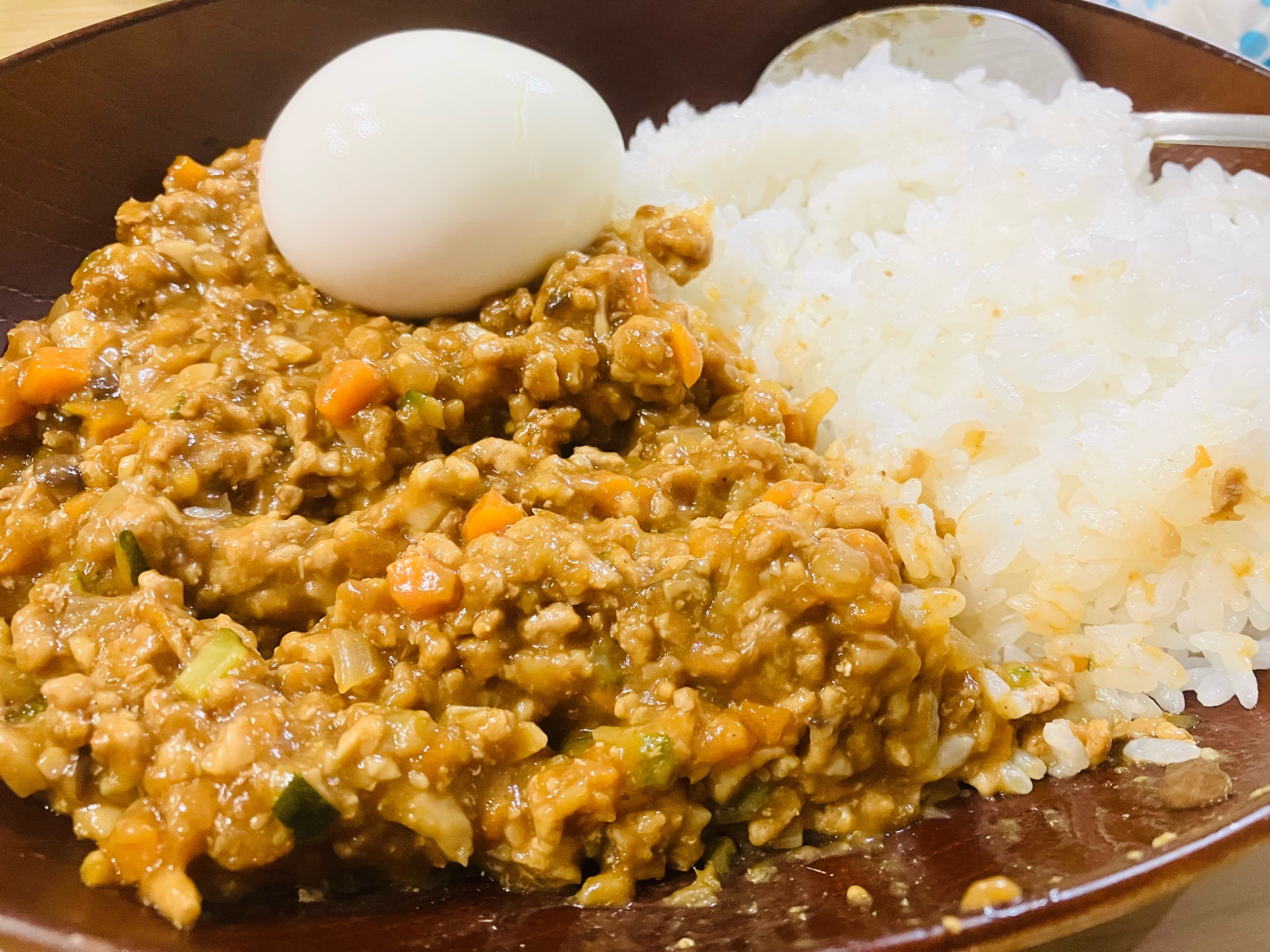 幼児取り分けキーマカレー♪