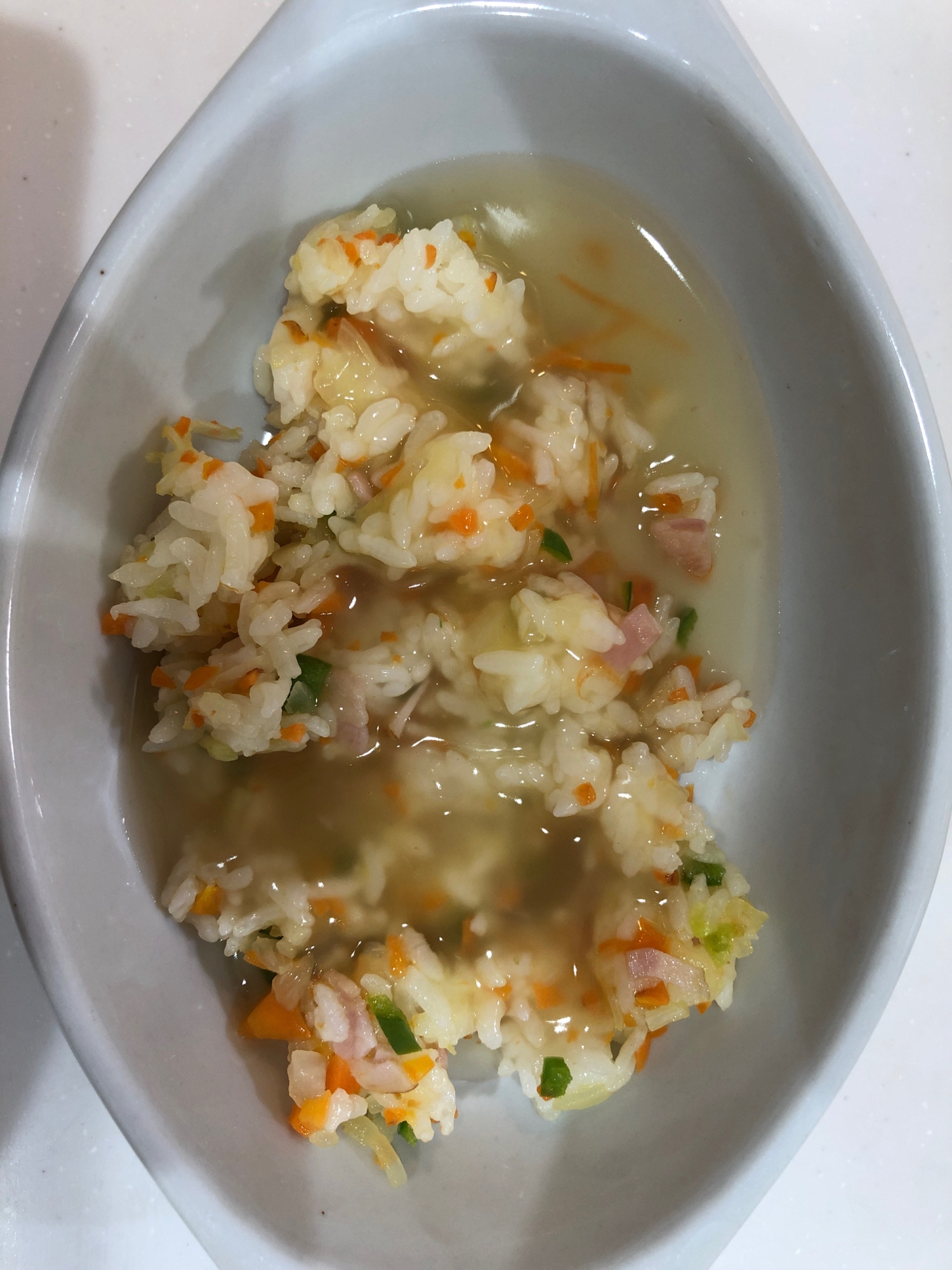 卵アレルギーの一歳のあんかけチャーハン レシピ 作り方 By まんぷくmama 楽天レシピ