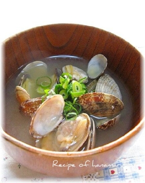 旨みたっぷり!あさりのお味噌汁☆