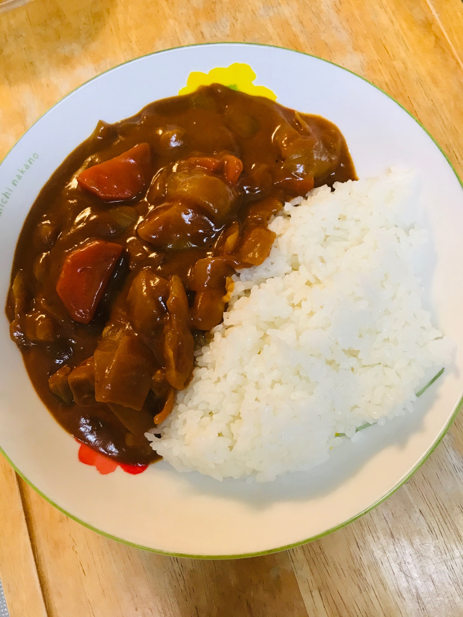 トマトジュースでカレー！