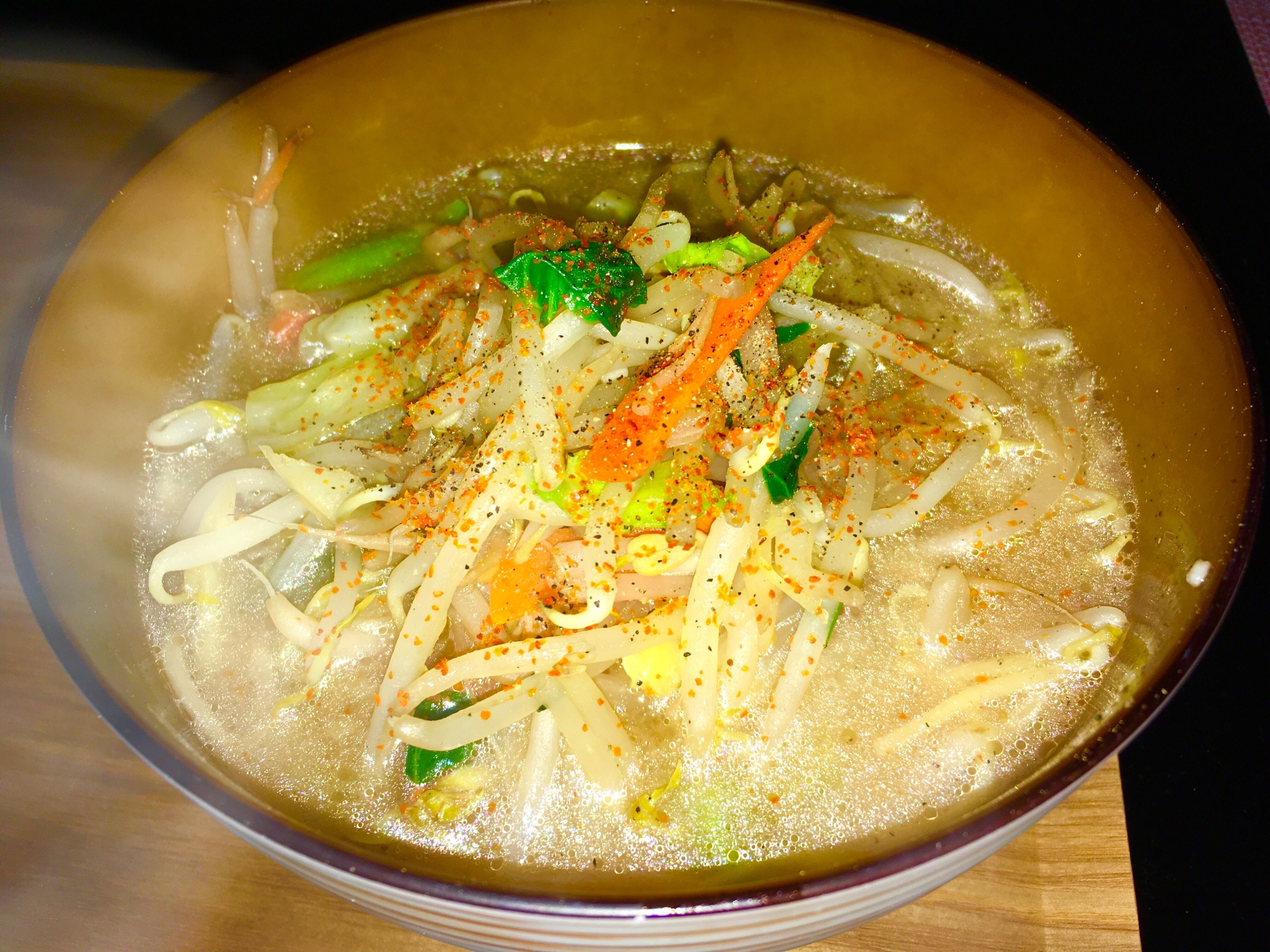 ガッツリなのに超絶ヘルシー！糖質0麺の味噌ラーメン