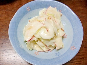 お腹の味方！　セロリンゴサラダ