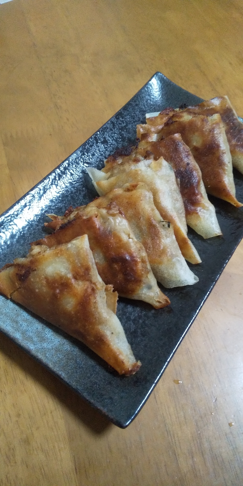 カレールーで!春巻の皮でサモサ風