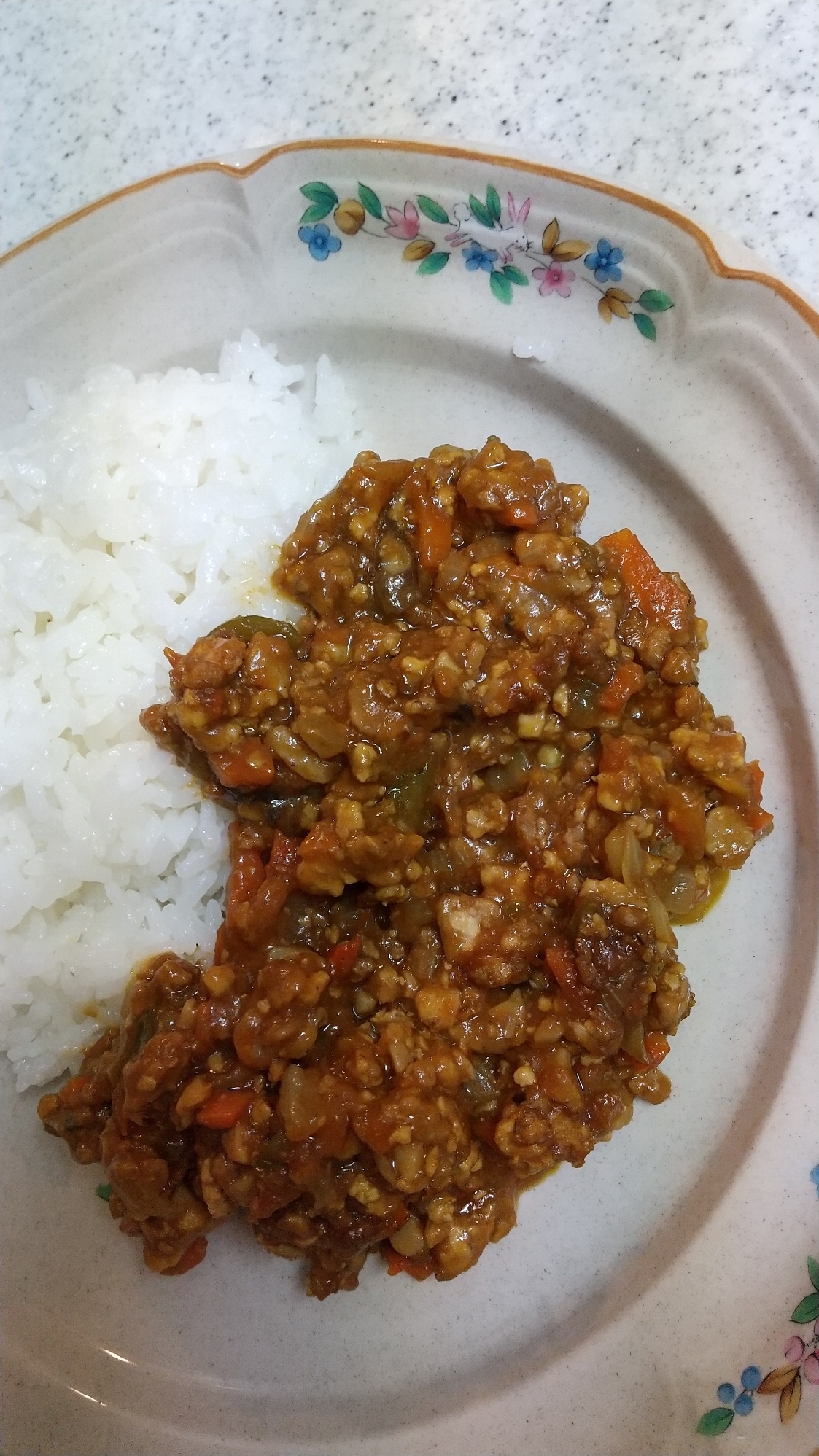 ヘルシー簡単！キーマカレー