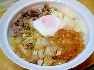 1人分　すき焼き丼