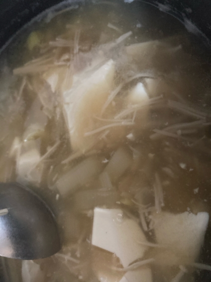 とろとろ豆腐の★熱々！中華スープ。