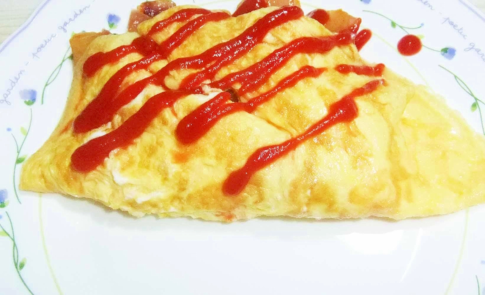 じゃがいもと玉ねぎのオムレツ