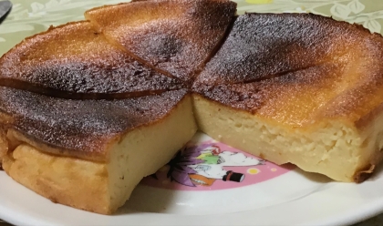 ｸﾘﾁなし！混ぜるだけのしっとりチーズケーキ