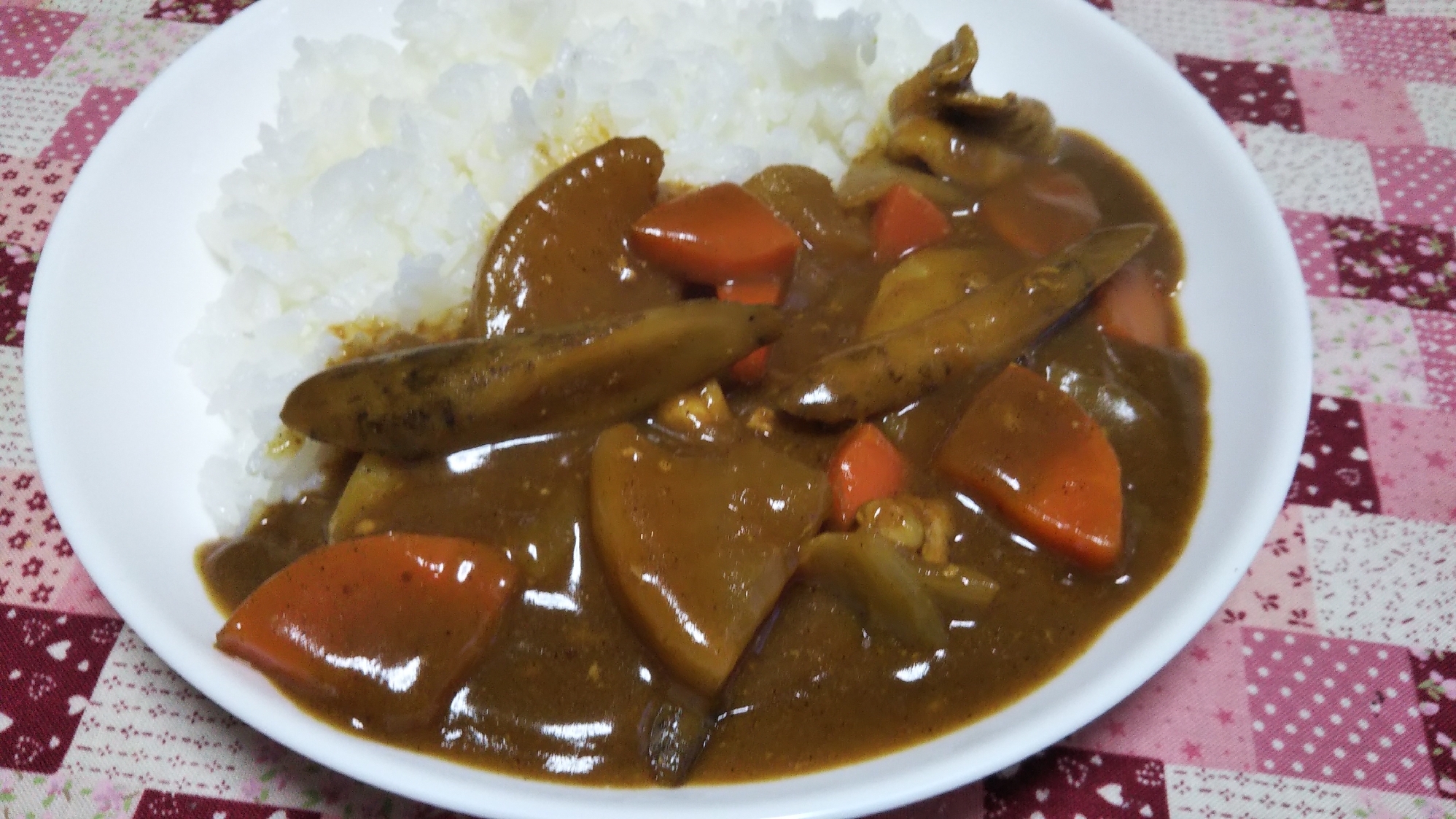 おせちリメイク☆大根とごぼう煮入りカレー